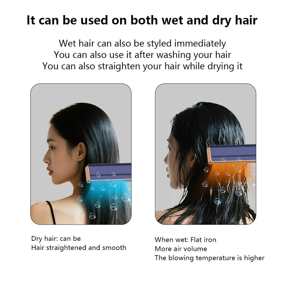 Sèche-cheveux multifonctionnel Mesky pour femmes, professionnel, avec micro-interrupteur