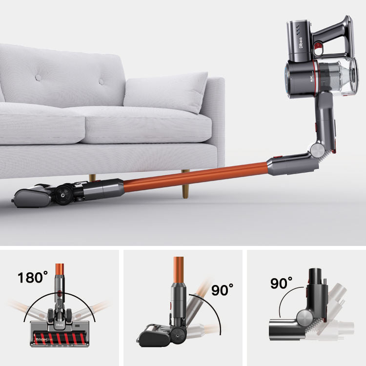 Aspirateur Balai Sans Fil Rechargeable 4 en 1 à Forte Aspiration pour la Maison